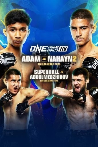 Poster of ONE Friday Fights 116: Adam vs. Nahayn 2
