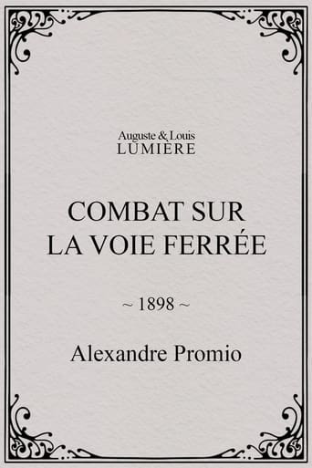 Poster of Combat sur la voie ferrée