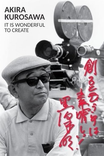 Poster of Akira Kurosawa: It Is Wonderful to Create