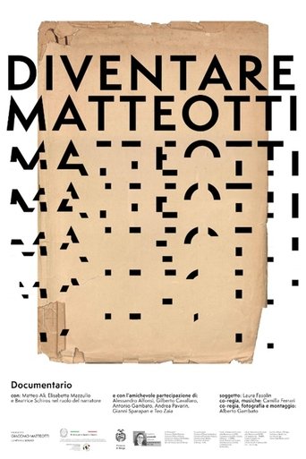 Poster of Diventare Matteotti