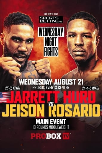 Poster of Jarrett Hurd vs. Jeison Rosario