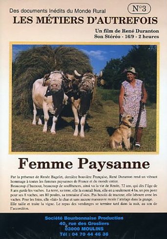 Poster of Les métiers d'autrefois : Femme Paysanne