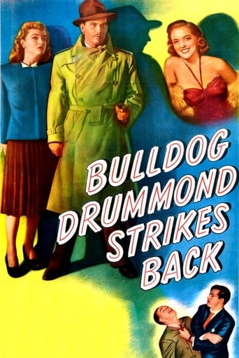 Poster of Bulldog Drummond Strikes Back