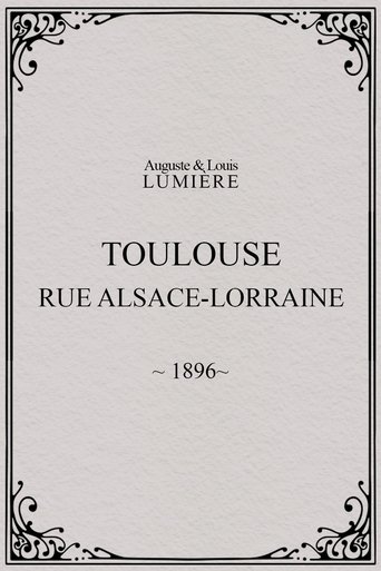 Poster of Toulouse, rue Alsace-Lorraine