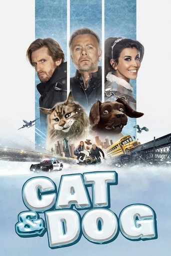 Poster of Cat and Dog