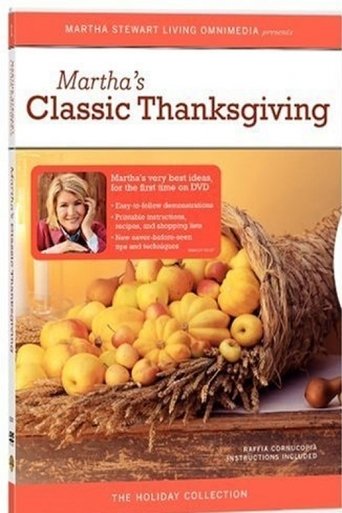 Poster of Martha Stewart Holidays: Classic Thanksgiving