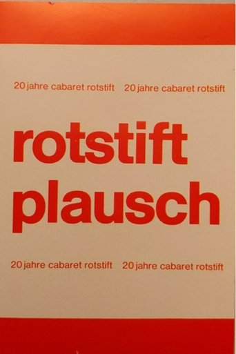 Poster of Cabaret Rotstift Plausch 20 Jahre Cabaret Rotstift