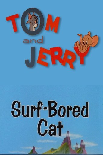 Poster of Surf-Bored Cat