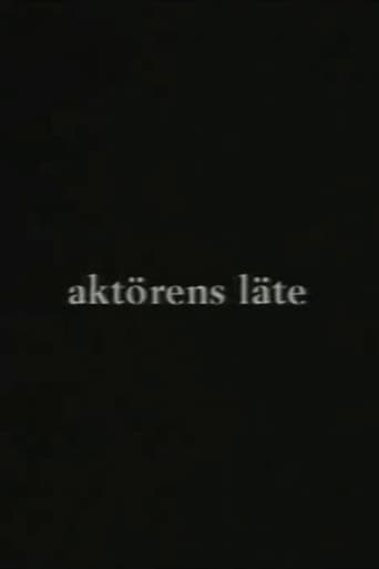 Poster of Aktörens läte