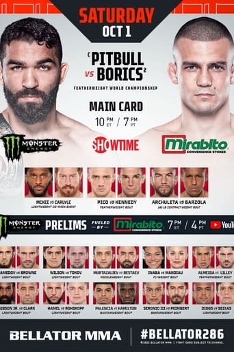 Poster of Bellator 286: Pitbull vs. Borics