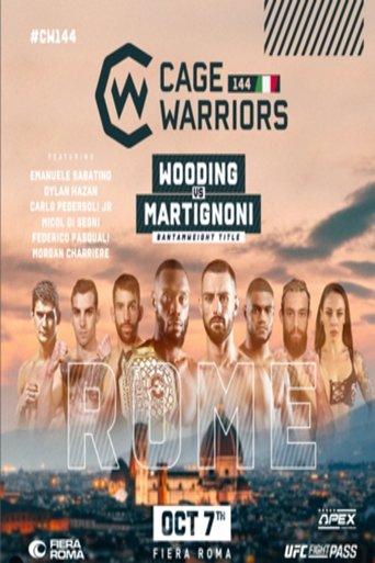 Poster of Cage Warriors 144: Rome