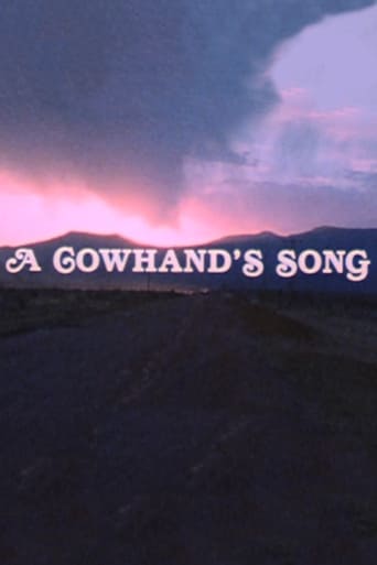 Poster of A Cowhand's Song