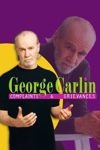 Poster of George Carlin: Complaints & Grievances