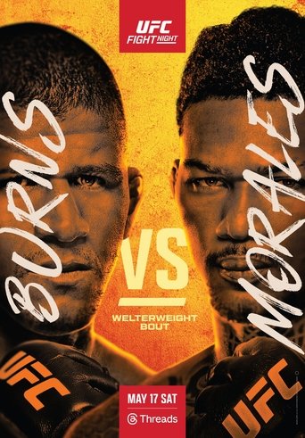 Poster of UFC Fight Night 256: Burns vs. Morales