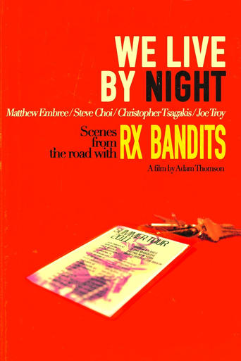 Poster of We Live By Night: Scenes from the Road with RX Bandits