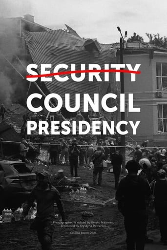 Poster of Security Council Presidency