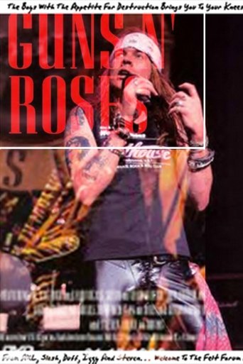 Poster of Guns N’ Roses at the Felt Forum NY