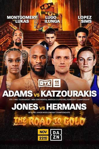 Poster of Brandon Adams vs. Andreas Katzourakis