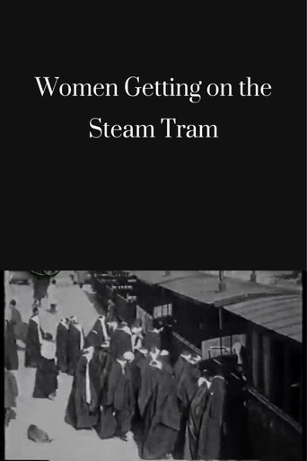 Poster of Women Getting on the Steam Tram