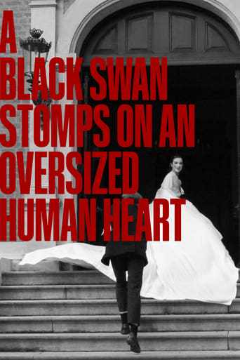 Poster of A Black Swan Stomps On An Oversized Human Heart