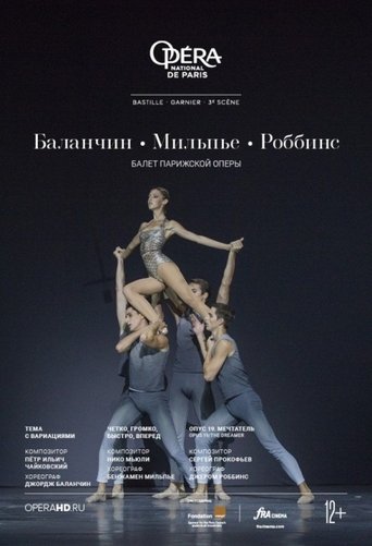 Poster of Opéra National de Paris: Robbins / Millepied / Balanchine