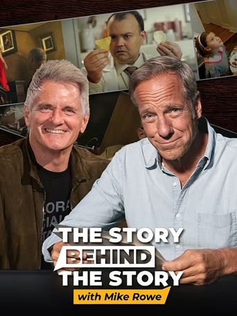 Poster of The Story Behind the Story With Mike Rowe