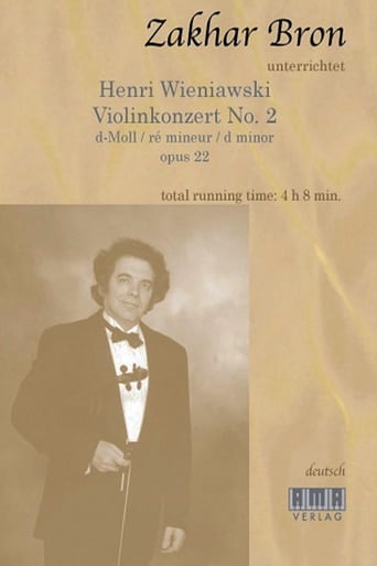 Poster of Zakhar Bron unterrichtet Henri Wieniawski, Violinkonzert No. 2