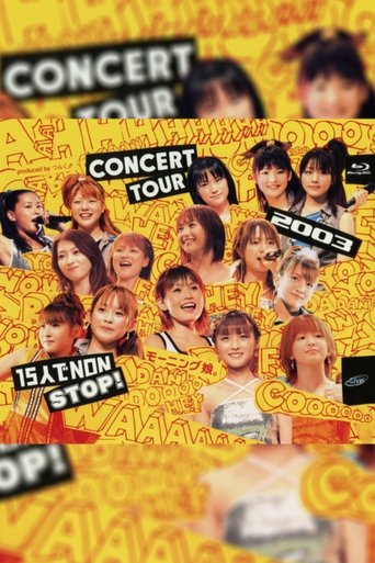 Poster of Morning Musume. 2003 Autumn 15nin de NON STOP!