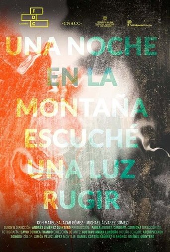 Poster of A Night in the Mountains I heard a Light Roar