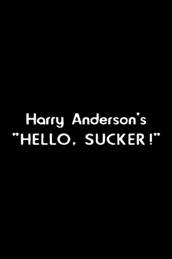 Poster of Harry Anderson's "Hello, Sucker!"