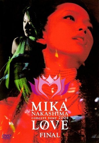 Poster of MIKA NAKASHIMA concert tour 2004 LOVE FINAL