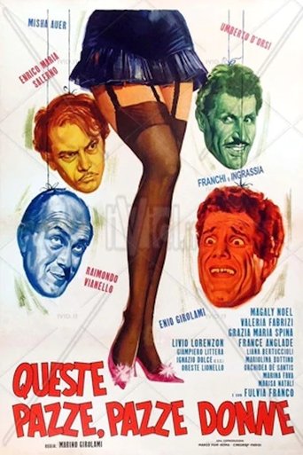 Poster of Queste pazze, pazze donne