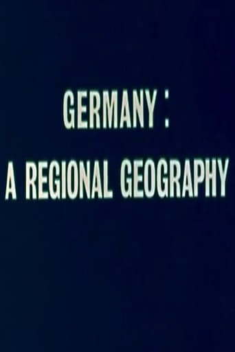 Poster of Germany: A Regional Geography