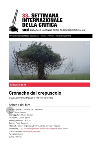 Poster of Cronache dal crepuscolo