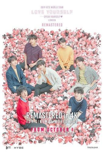 Poster of 2019 BTS WORLD TOUR 'LOVE YOURSELF: SPEAK YOURSELF' LONDON Remastered