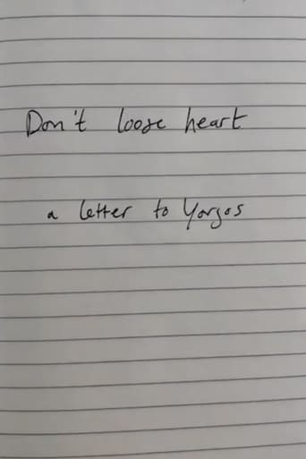 Poster of Don't lose heart - a letter to Yorgos