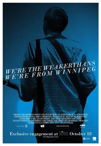 Poster of We're the Weakerthans, We're from Winnipeg