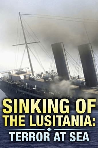 Poster of Sinking of the Lusitania: Terror at Sea