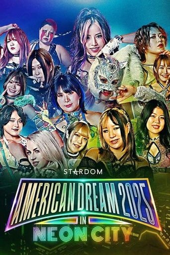Poster of Stardom American Dream 2025 in Neon City