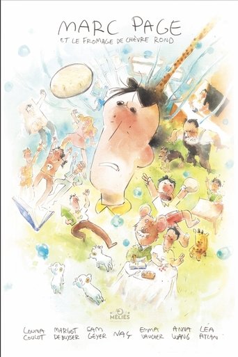 Poster of Marc Page and the round goat cheese