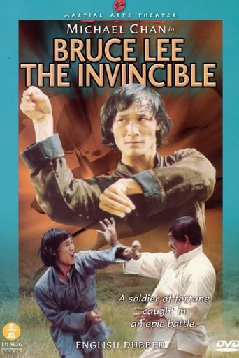 Poster of Bruce Lee The Invincible