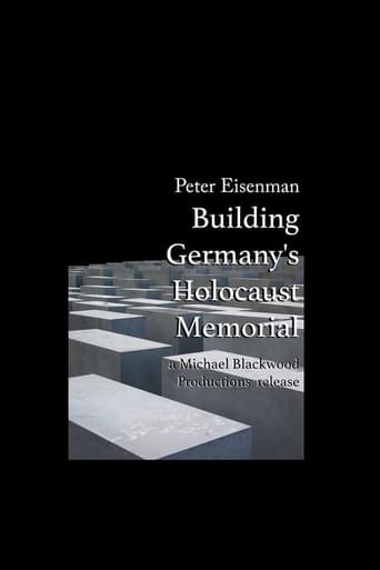 Poster of Peter Eisenman: Building Germany's Holocaust Memorial