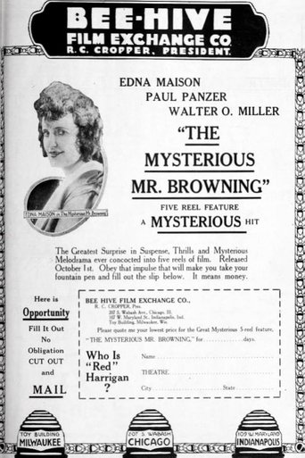 The Mysterious Mr. Browning Poster of The Mysterious Mr. Browning