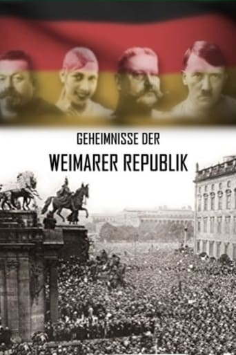 Poster of Geheimnisse der Weimarer Republik