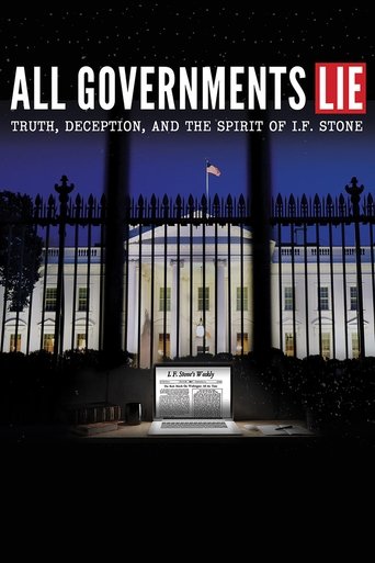 Poster of All Governments Lie: Truth, Deception, and the Spirit of I.F. Stone