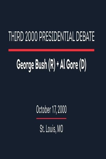 Poster of 2000 Third Presidential Debate