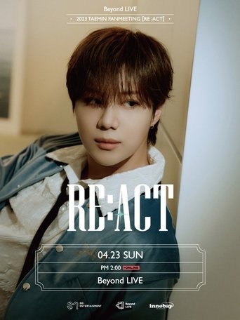 Poster of 2023 TAEMIN FANMEETING "RE : ACT"