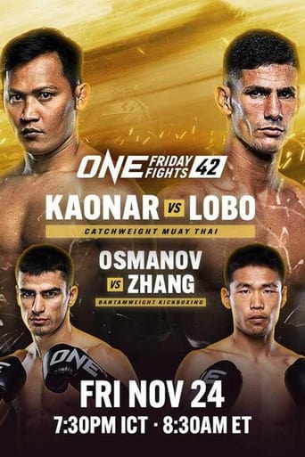 Poster of ONE Friday Fights 42: Kaonar vs. Lobo