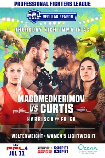 Poster of PFL 2019 #4: Regular Season - Magomedkerimov vs. Curtis