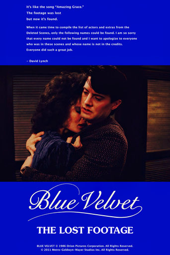 Poster of Blue Velvet: The Lost Footage